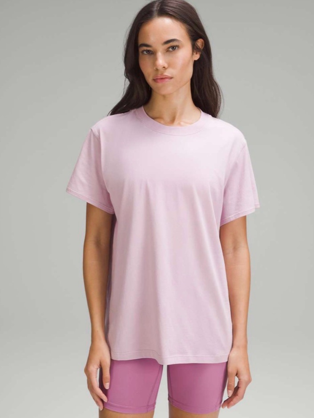 Lululemon All Yours Cotton T-Shirt
Pink Peony Size 6